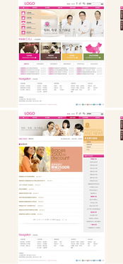 帝国CMS资源中心 模板中心 干净整齐的健康医疗类网站模板